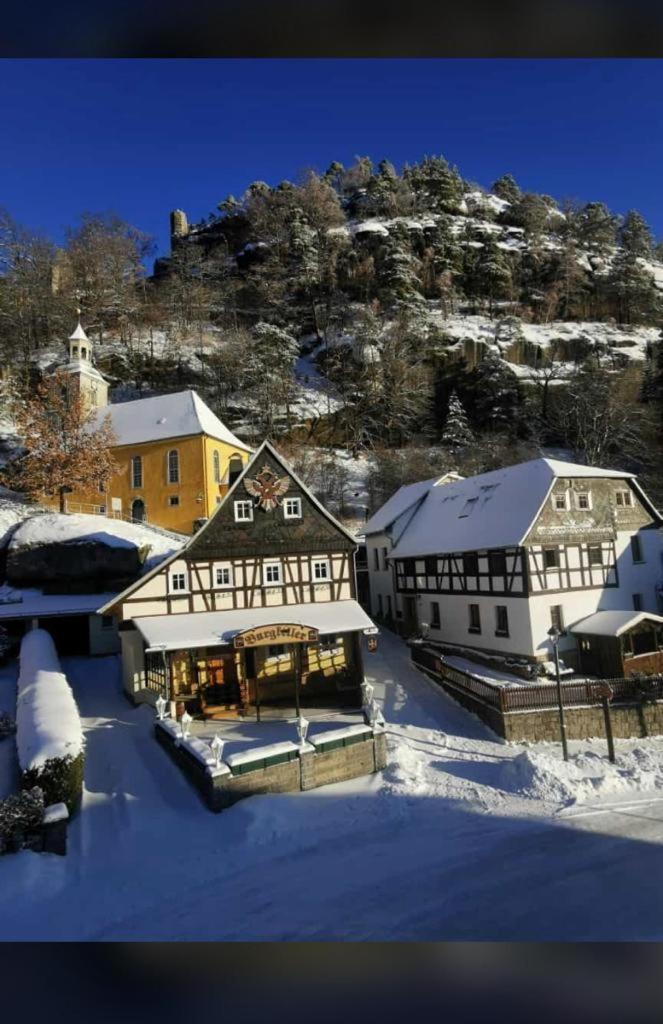 Ferienwohnung Am Berg Oybin エクステリア 写真